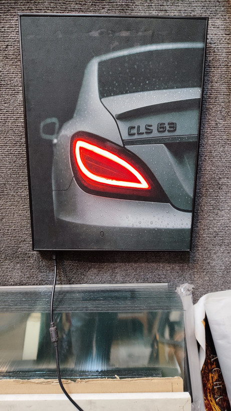 تابلو نئونی طرح CLS